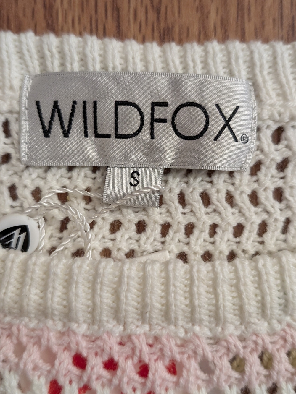 Wildfox Francie Sweater Tank in a multi-colored Nassau Stripe colorway Size Smal - Picture 12 of 15